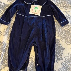 Velvet Navy Kids jumper by Shrimp & Grits Kids